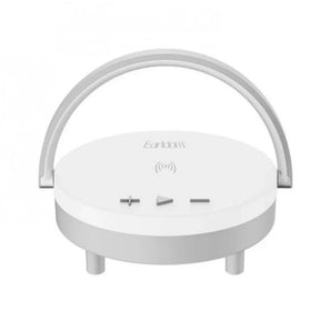 Karikues Wireless 15W ,llampë dhe altoparlant Earldom WC28