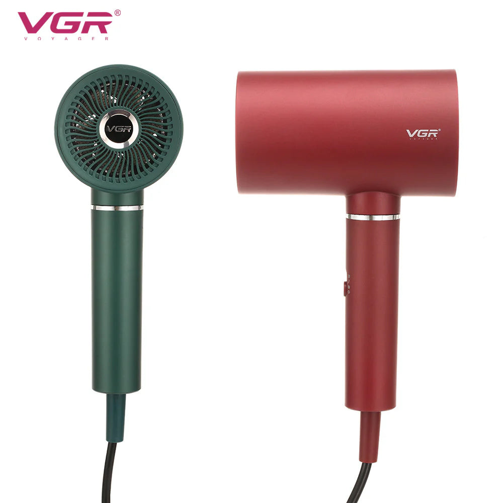 Tharëse flokësh profesionale VGR V-431 1600-1800W , 1.8M kabllo , e kuqe