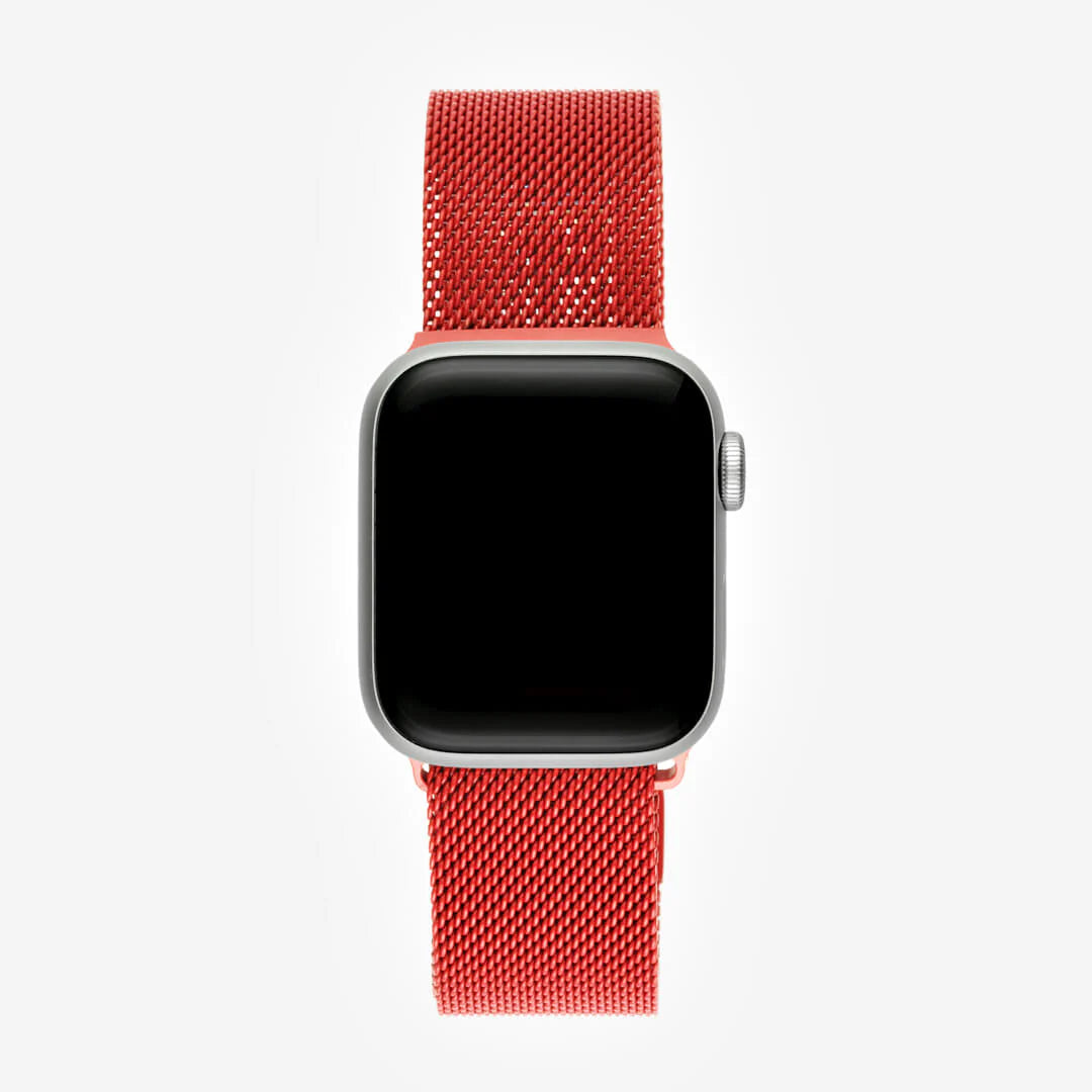 Rryp për Apple Watch Milanese RED 38/40/41MM
