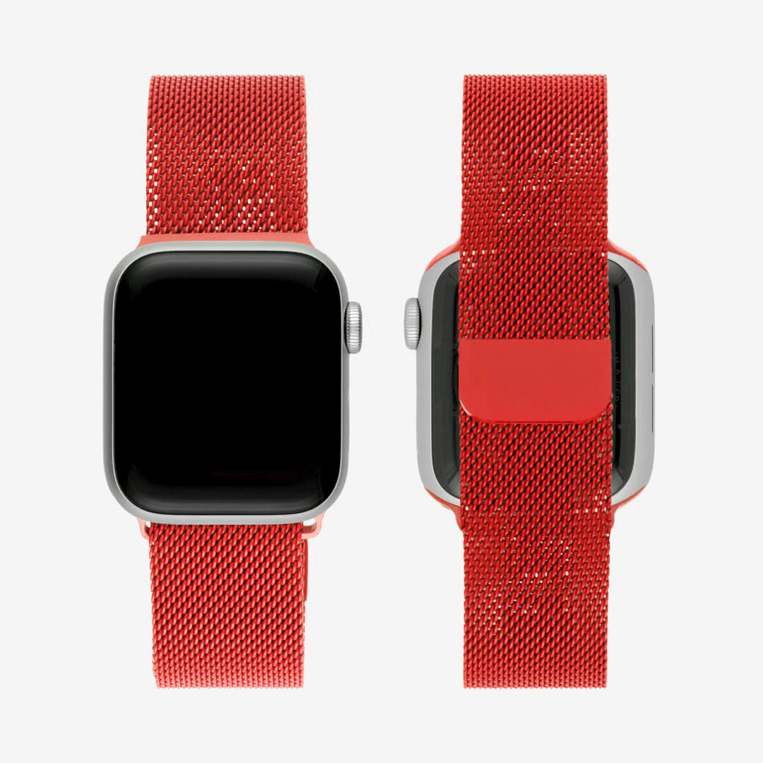Rrip për Apple Watch , E kuqe Metalike