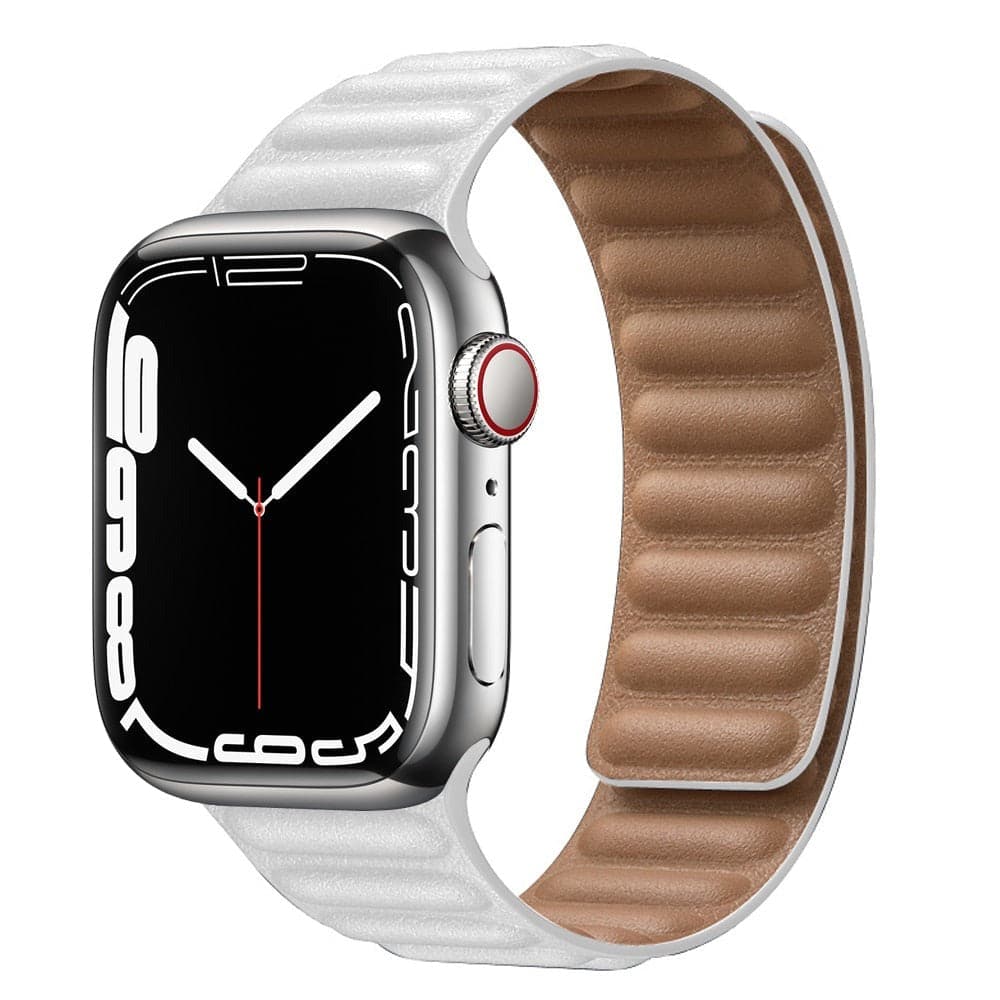 Rrip për Apple Watch Magnetic Loop 42/44/45/49MM , i bardhë