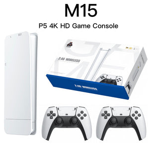 Konzolë GameStick M15 2.4G Wireless me 2 controller dhe 20.000 lojëra