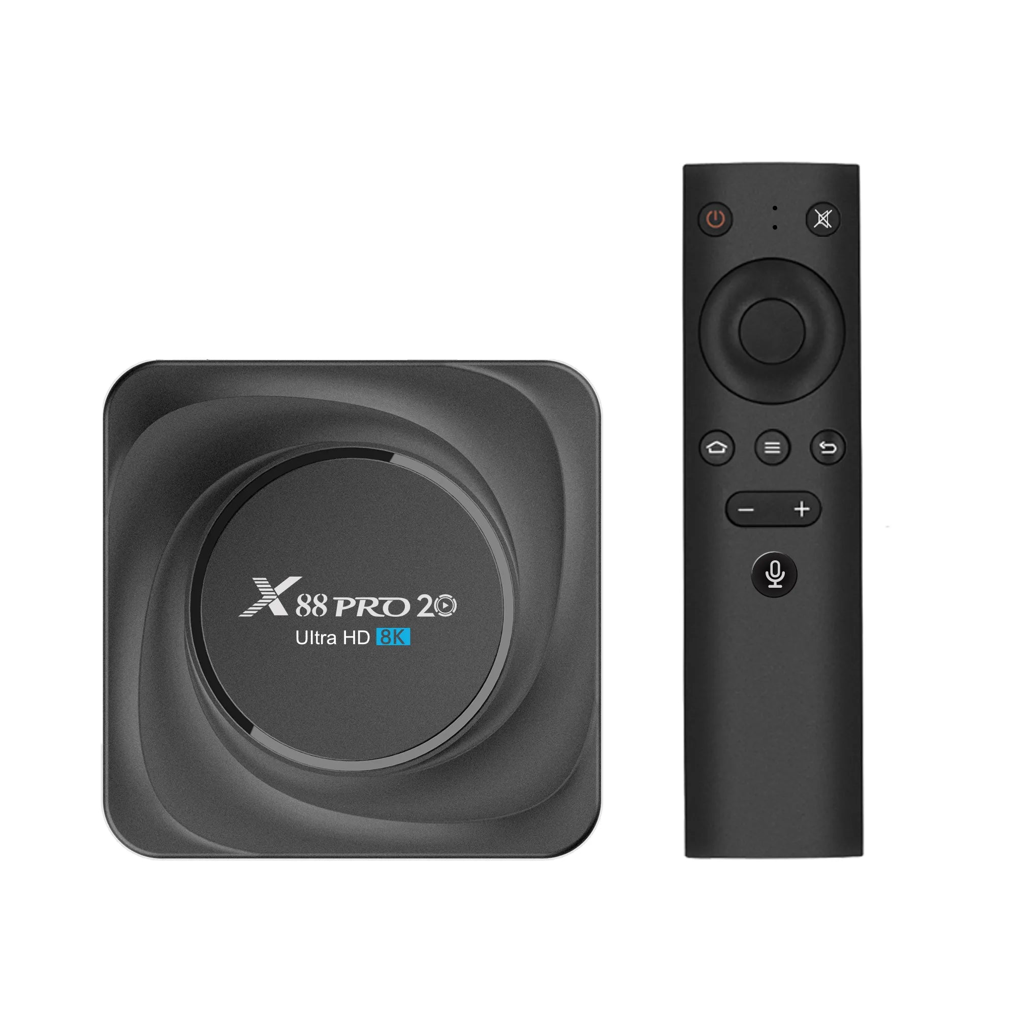 Smart TV Box X88 PRO 20 8K Ultra HD 8GB RAM + 64GB ROM Android 11.0, RK3566